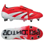 adidas Predator Elite Fold-over Tongue Sg Pure Victory - Lucid Red/vit/svart - Soft Ground (Sg), storlek 36