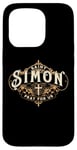 Coque pour iPhone 15 Pro St Simon Douze apôtres de Jésus Saint catholique