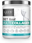 K-GEN Multi Collagen Peptides Powder Hydrolyzed Grass Fed 300 g (Pack of 1)