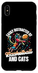 iPhone XS Max Love Cats and Basketball - Easily Distracted Case