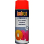 Peinture en Aérosol Effet Néon - 400ml Couleur: Rouge - Belton