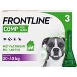 Frontline Comp 268 mg/2412 mg Fipronil/Metopren, spot-on, lösning, 3 x 2,68 ml