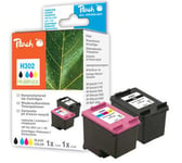 PEACH Ink PEACH PI300-657 HP No 302 MultiPack | black  color