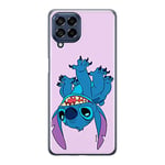 ERT GROUP Coque de téléphone Portable pour Samsung M33 5G Original et sous Licence Officielle Disney Motif Stitch 013 Parfaitement adapté à la Forme du téléphone Portable, Coque en TPU