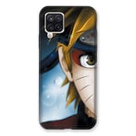 Cokitec Coque pour Samsung Galaxy A12 Manga Naruto Blanc Multicolore