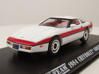 Chevrolet Corvette C4 1984 Blanc Rouge A-Team TV Série Modèle 1:43 Greenlight