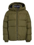 Tommy Hilfiger Boys Essential Down Jacket - Khaki, Khaki, Size Age: 16 Years