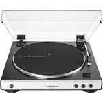 Audio-Technica LP60XBTWH Platine Vinyle sans Fil à Entraînement par Courroie Automatique Blanc