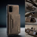 Samsung Galaxy S20 Plus      Magnetic Wallet    Coffee