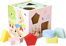 Peter Rabbit & Friends Wooden Shape Sorter for Babies and Toddlers for 1+yrs NEW