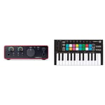 Focusrite Scarlett Solo 4th Gen Audio Interface + Novation Launchkey Mini MK3