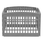 Iris Ohyama Dog Pen, H60cm, 4 Panels, Gray, Dog Cage, Plastic, Puppy Enclosure, For Rabbit Runs, Indoors, Outdoors, Playpen for Dogs, Cats, Rodents, Pets, Dog Fence, Kennel, CI-604E Panel