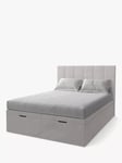 Koti Home Avon Upholstered Ottoman Storage Bed, King Size