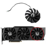 Ventilateur de Refroidissement CF9015H12S pour ZOTAC GeForce RTX 3070 3080 Ti 3090 Médailles Holo Fouling Carte,Refroidisseur GPU à 4 Broches de 87mm,RTX3080 - Type C-Fan