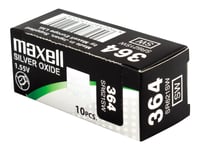 Maxell 18292700, Single-Use Battery, Sr621sw, Sølvoxid (S), 1,55 V, 1 Stk, 23 Mah