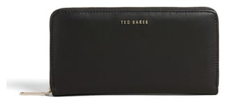 Ion Ted Baker Garcey Large Zip Around Black Purse female