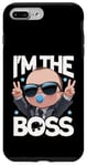 Coque pour iPhone 7 Plus/8 Plus Baby Boss « I'm The Boss » Like A Boss Kids