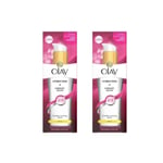 2 X Olay Hydration & Radiant Glow Lightweight Moisturiser 75ml SPF15