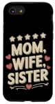 Coque pour iPhone SE (2020) / 7 / 8 5-Star Rated Mom, Wife, Sister - Cadeau de fête des mères