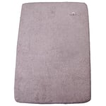 Eveil et Nature Housse Matelas à Langer Modèle Elastique Taupe