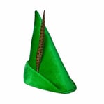 Adult Deluxe PETER PAN HAT Feather Robin Hood Fancy Dress Book Wk Fairytale Mens