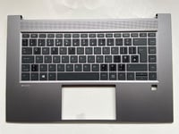 HP ZBook Studio G7 M14605-031 English UK Keyboard Palmrest STICKER NEW