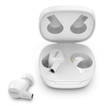 Belkin Soundform Rise True Wireless Earbuds - trådlöst - Vit