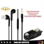 In-Ear Handsfree Headphones Earphones W/ Mic For Samsung Galaxy Note 10+ Plus 5G