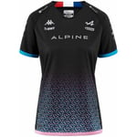 T-shirt Kappa  Maillot Kombat Lady Ocon BWT Alpine F1 Team 2023  Noir