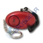 Red 140db Minder Personal Panic Rape Attack Safety Keyring Alarm Torch