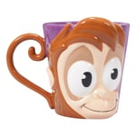 OFFICIAL DISNEY ALADDIN ABU MONKEY 3D SHAPED COFFEE MUG CUP NEW IN GIFT BOX *