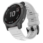 Motstandsdyktig Garmin Fenix 7 klokkereim - Hvit