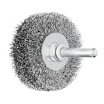 Brosse plate rbu 5015/6 st 0,20 d. 50 mm 6 mm épaisseur de fil 0,2 mm acier 15 mm 15000 min-¹ Vitesse de rotation maxi. 15000 min-¹