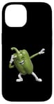 Coque pour iPhone 14 Poivron vert réaliste