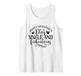 Happy Valentine's Day Single Tank Top