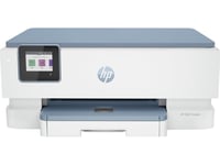 Hp Envy Inspire 7221E All-In-One-Skriver, Farge, Skriver For Hjem Og Hjemmekontor, Skriv Ut, Kopier, Skann, Trådløst  +  Instant Ink-Kvalifisert  Skann Til Pdf, Termisk Blekk-Dyse, Fargeutskrift, 4800 X 1200 Dpi, A4, Direkte Utskrift, Hvit