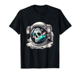 Astronaut Sugar Skull Dia DE Los Muertos Day of the Dead T-Shirt