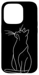 Coque pour iPhone 14 Pro Dessin de chat