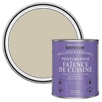 Rust-Oleum Peinture Verte Résistante à l'eau pour Faïence de Cuisine, Finition Brillante - Sauge Argentée 750ml