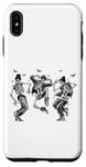 Coque pour iPhone XS Max Danseurs Hip Hop Boy Dance Halloween Squelette Dancing Skelly