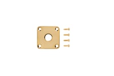 GIBSON ACCESSORIES Gibson Gear Metal Jack Plate (Gold)