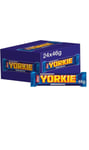 Nestle Yorkie original Milk chocolate Box of 24 full size bars 46g.DATE:5/2025