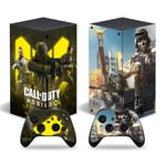 Kit De Autocollants Skin Decal Pour Console De Jeu Xbox Series X Call Duty Cold War, T1tn-Seriesx-4041