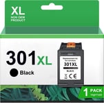 301XL Cartouches d'encre Noir XL Remanufacturees pour Cartouche HP 301 pour Encre HP 301 XL pour HP Envy 4500 4502 5530 DeskJet