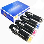 VICTORSTAR Cartouche de Toner Compatible Xerox 6510 6515 (Noir + Cyan + Magenta + Jaune) 4 Couleurs The Highest Yield 5500 Pages et 4300 Pages pour Xerox Phaser 6510 WorkCentre 6515 (4 Couleurs)