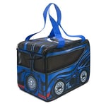 Buckle-Down DC Comics Batman Sac de Transport pour Animal Domestique, Voiture Mobile Chauve-Souris en Toile Polyester