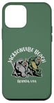 Coque pour iPhone 12 mini Jacksonville Beach Florida Motif crocodile