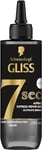 Gliss 7 Sec Express Repair Cure Ultimate Repair (200 ml) - Répare les cheveux très abîmés et secs - Avec kératine liquide et système HAPTIQ - Pour cheveux 100% plus forts