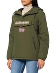 Napapijri Women's SHADE Winter with pockets W Anorak, Green Depths, XXS