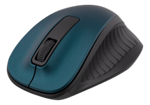 Wireless optical mouse, 1200 DPI, blue